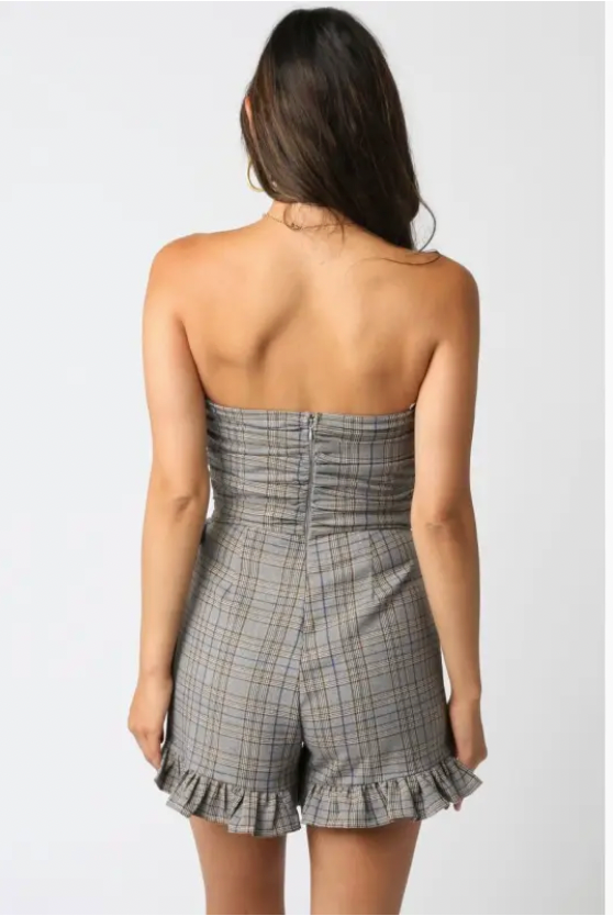 Skye Ruffled Romper