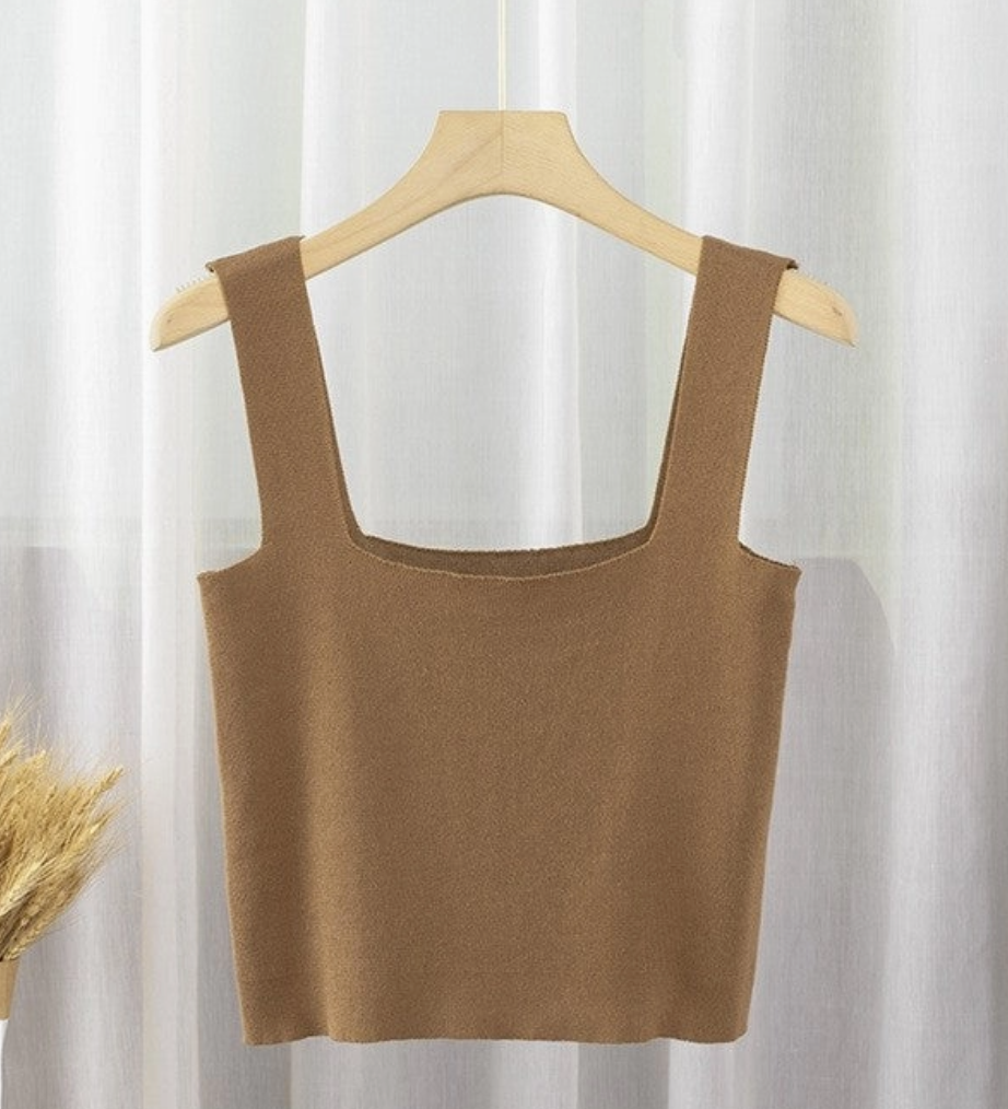 Stassi Tank // Khaki