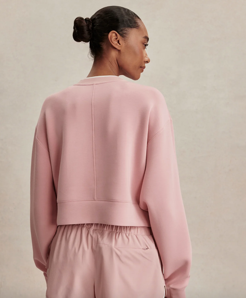 Tasmin Cropped Sweat // Mauve