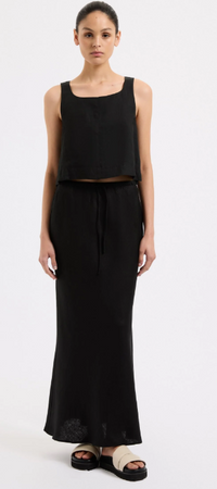 Amani Linen Skirt