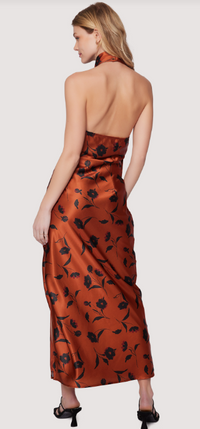 Sepia Dahlia Maxi Dress
