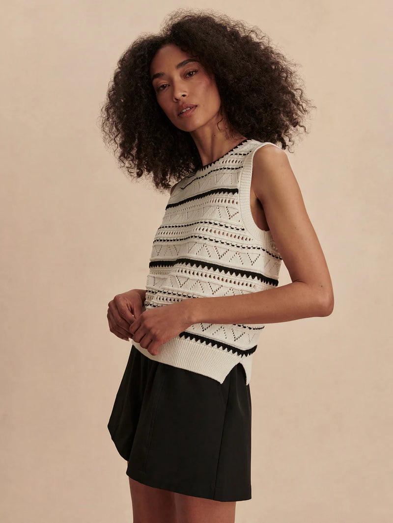 Athena Pointelle Vest