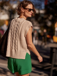 Pixie Relaxed Cable Knit
