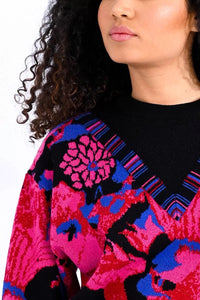 Bloom Printed Sweater