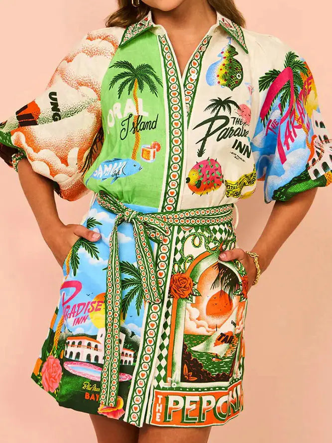 Summer Shirt Dress
