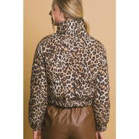 Chelsea Leopard Bomber