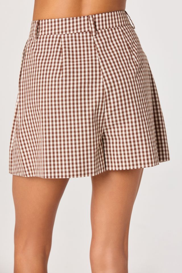 Lisa Gingham Short