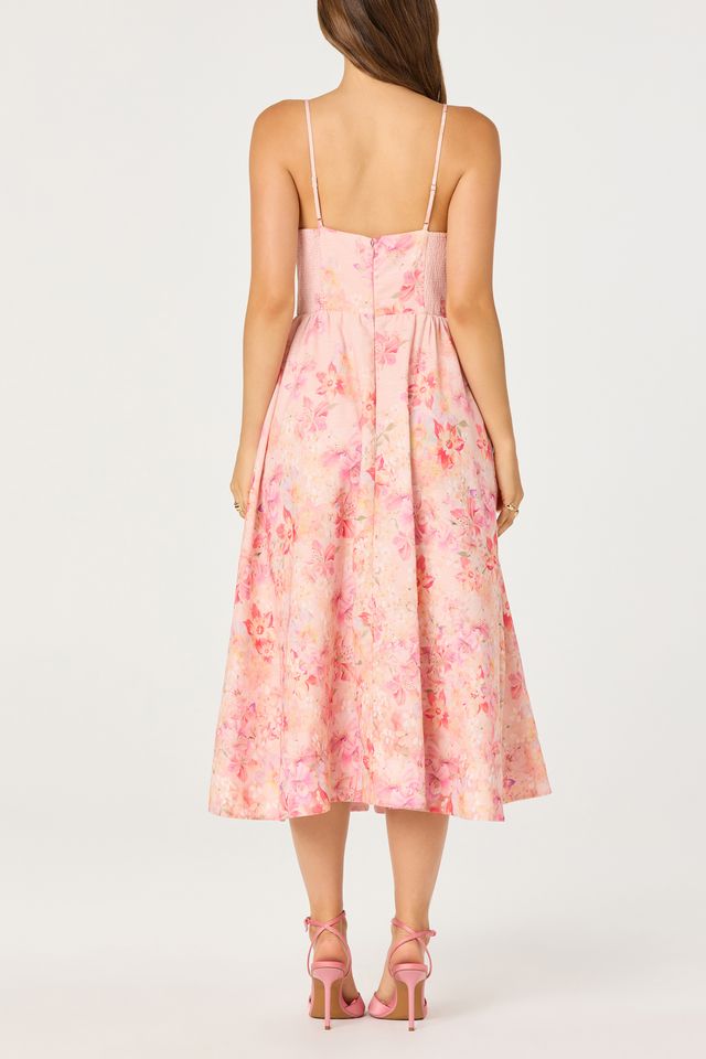 Callie Carnation Midi