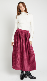 Rozlyn Pleated Skirt