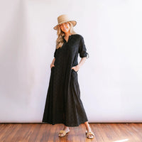 Eyelet Swizzle Dress Coverup