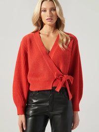Carson Wrapped Sweater