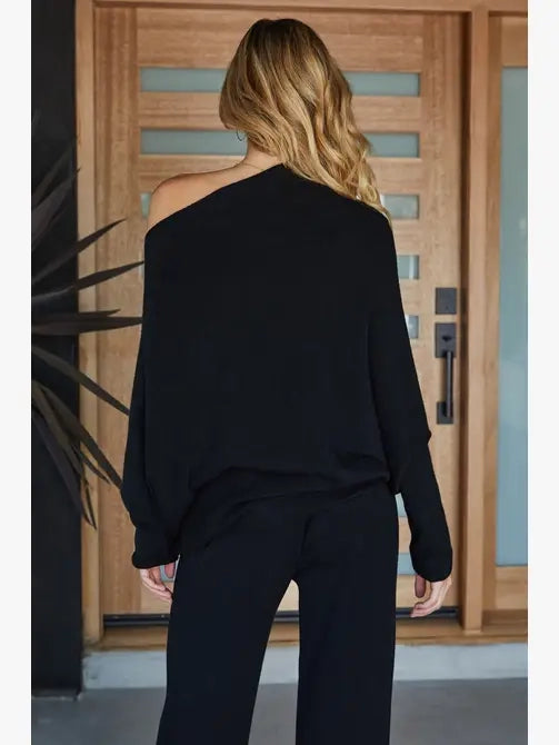 Melania Asymmetrical Sweater
