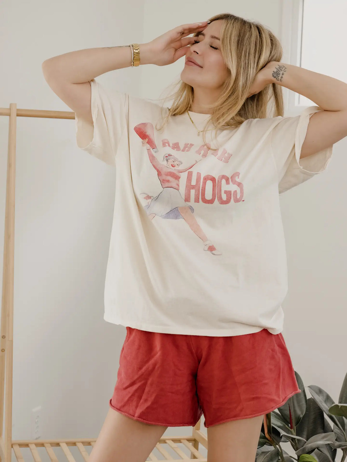 Arkansas Cheerleader Tee