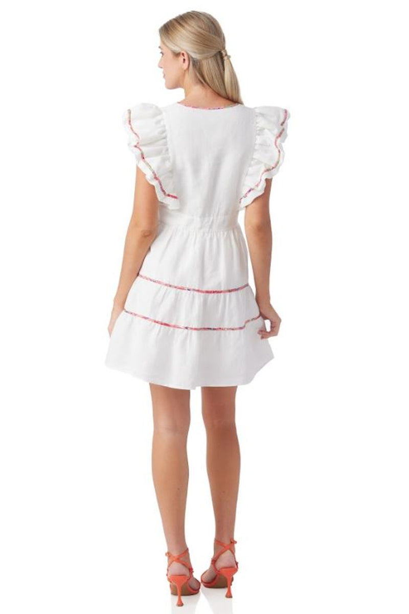 Crosby Holcomb Whitewash Dress