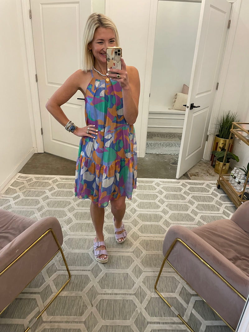 Aneth Colorful Dress