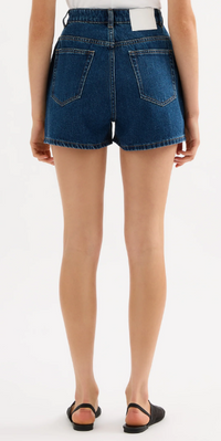 90's Mom Short Force Blue