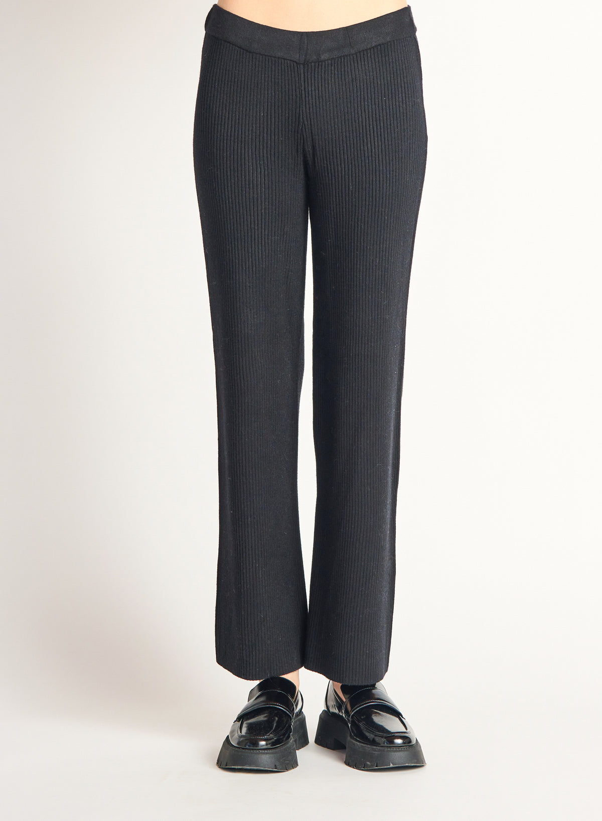 Wide Leg Sweater Pants