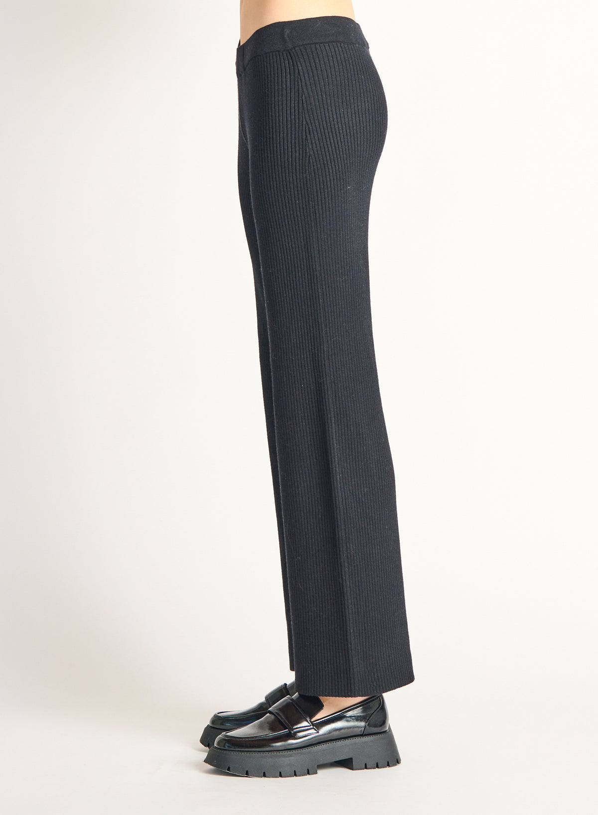 Wide Leg Sweater Pants