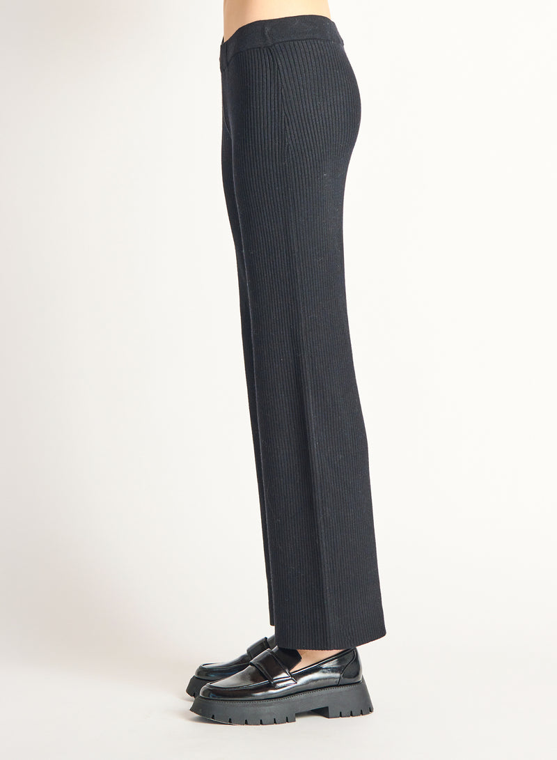 Wide Leg Sweater Pants