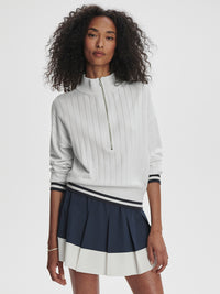 Aliyah Half Zip Knit