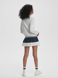 Aliyah Half Zip Knit