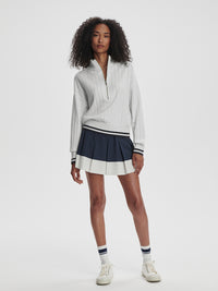 Aliyah Half Zip Knit