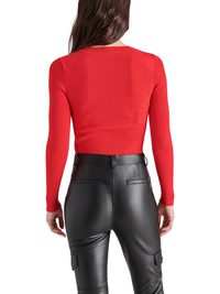 Xandra Red Bodysuit