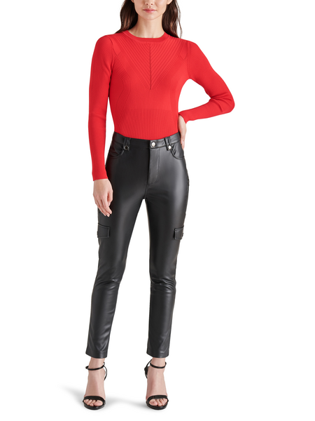 Xandra Red Bodysuit