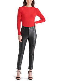 Xandra Red Bodysuit