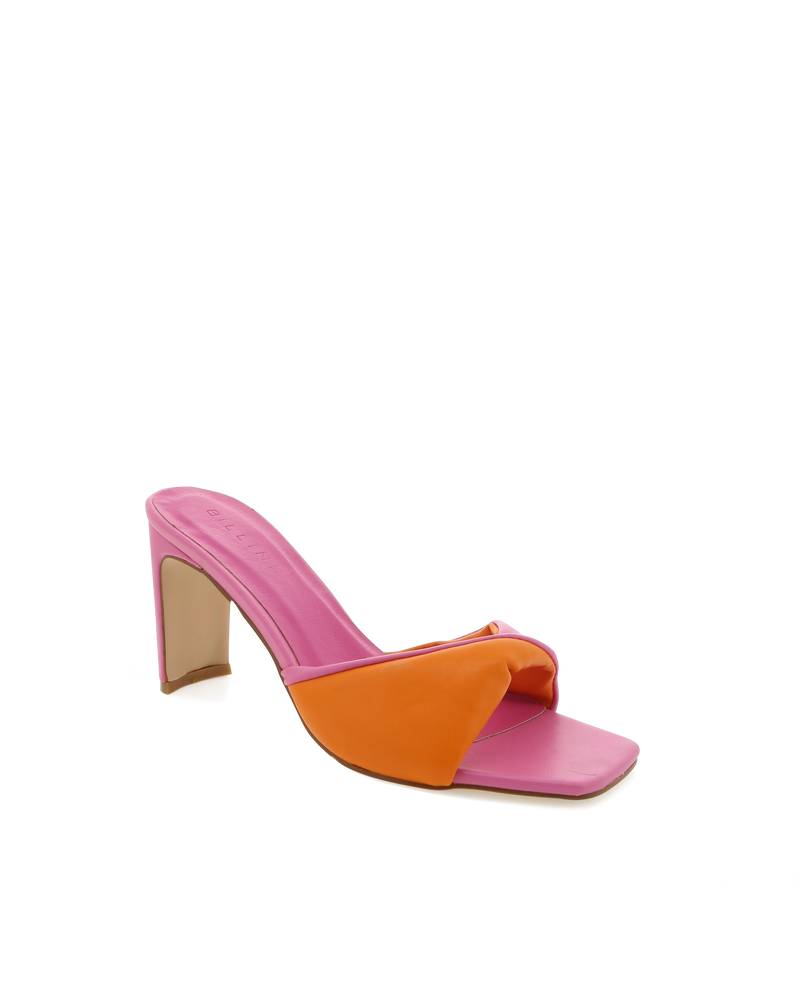 Pine Rose Tangerine Heel