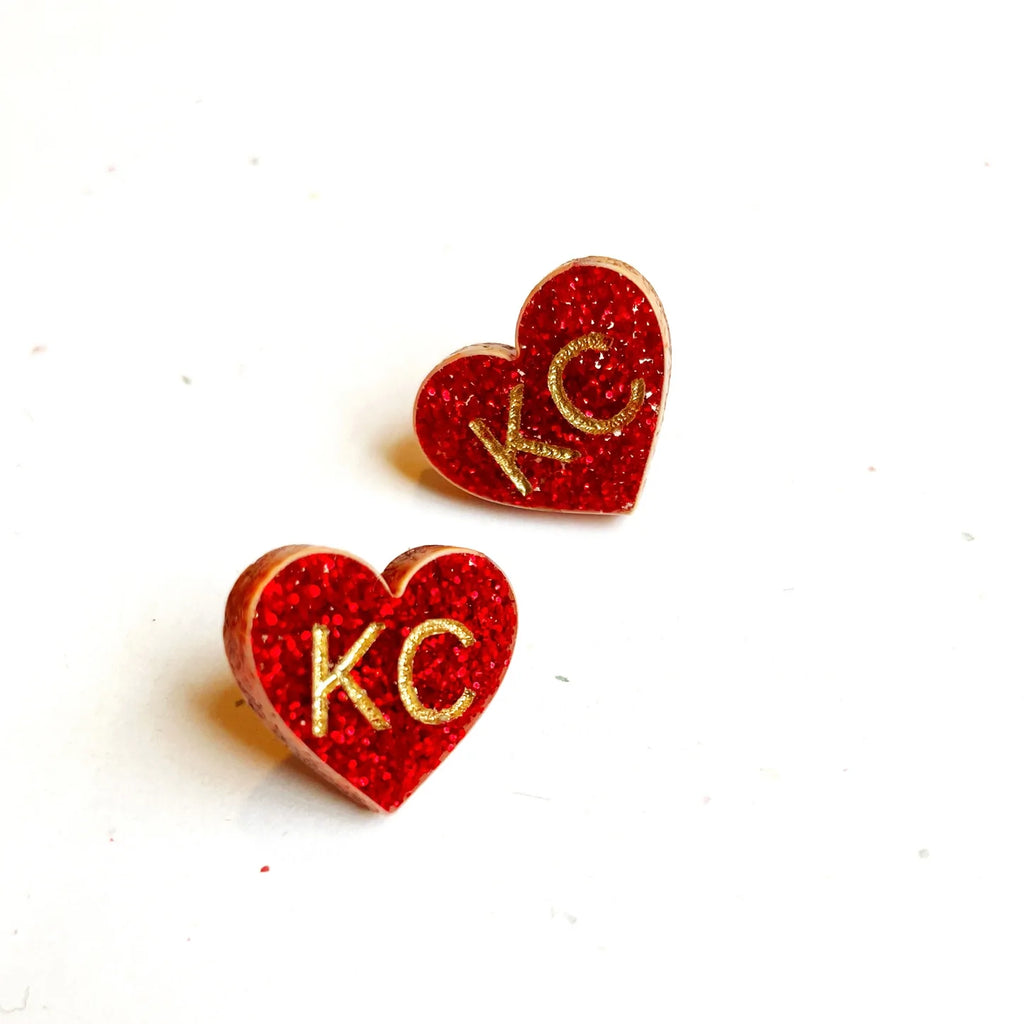 KC Heart Earring