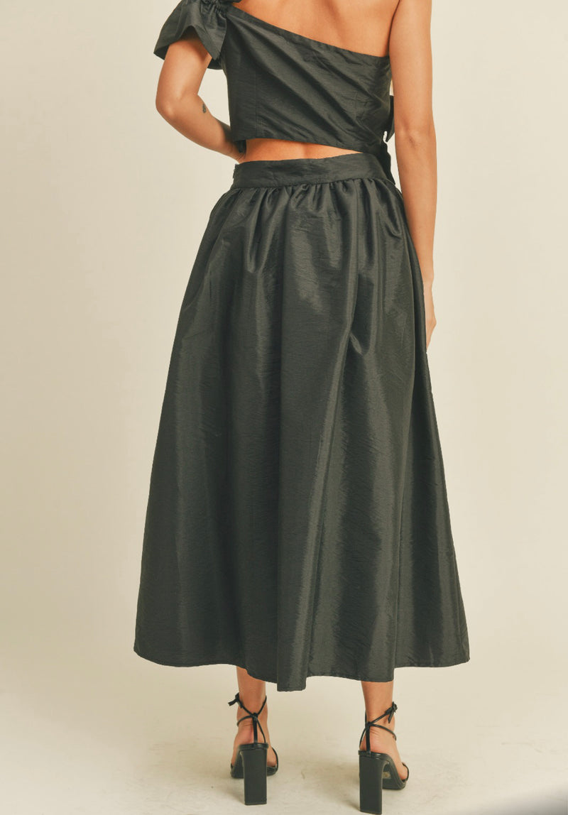 Black Poof Skirt-online exclusive