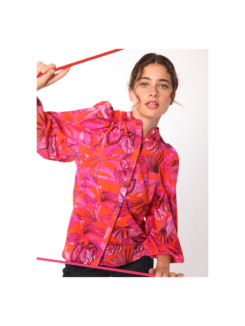Jungle Pink Top