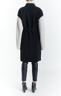 Belted Long Vest